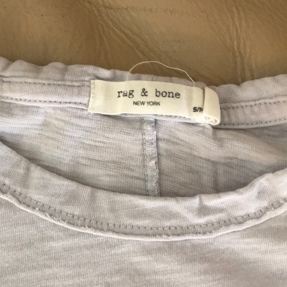 Lilac Rag and Bone tee - Picture 2 of 2